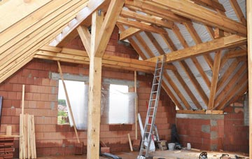 Glan Y Mor attic trusses