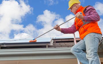 Glan Y Mor soft wash roof cleaning